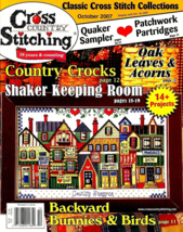 Cross Country Stitching October 2007 Quaker Sampler Partridges Country C... - $8.66