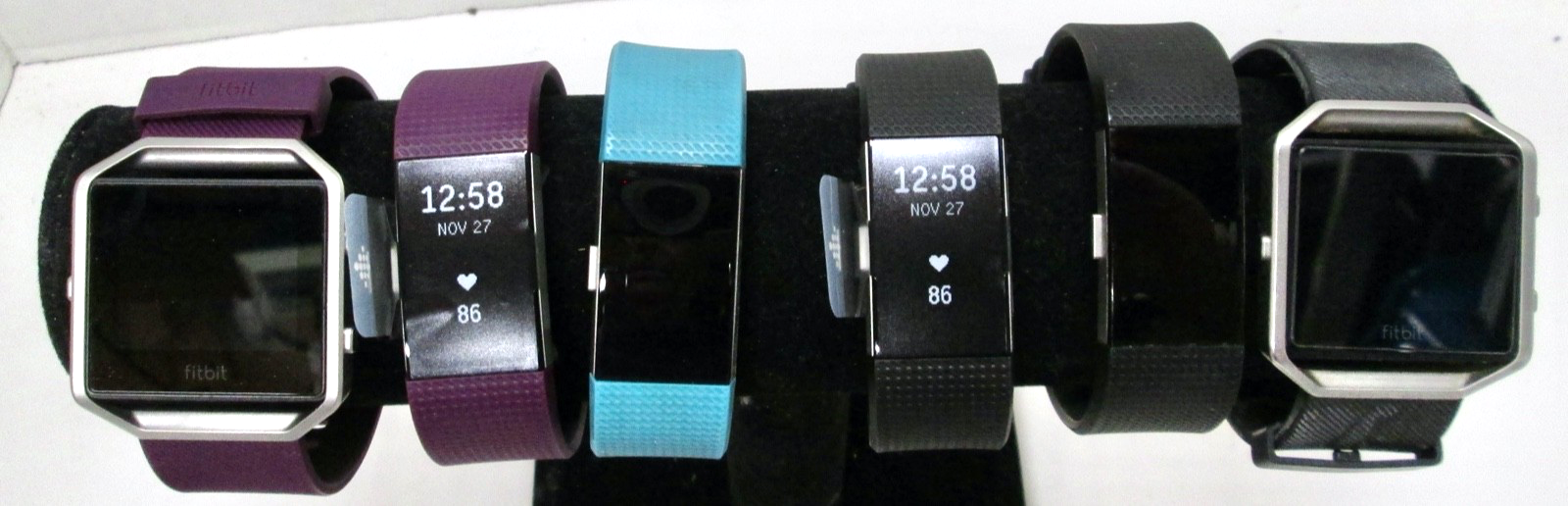 4 - Fitbit Charge 2 &amp; 2 Fitbit Blaze Fitness Watches - Parts/Repair - $22.79