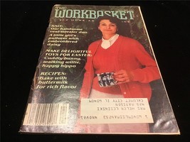 Workbasket Magazine April 1981 Knit Sweater and Vest set, Girl&#39;s Daisy Pullover - $7.50