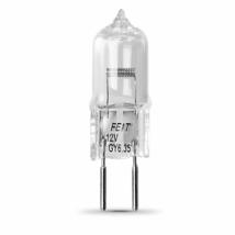 Feit Electric BPQ50T4/RP 50-Watt T4 JC Halogen Bulb with Bi-Pin Base, Clear - £5.88 GBP