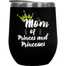 Make Your Mark Design Mom of Princes &amp; Princesses Coffee &amp; Tea Gift Mug ... - £21.89 GBP