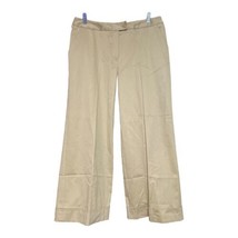 Harve Benard Womens Beige/Tan Stretch Cropped Pant Size 12 New - £9.83 GBP