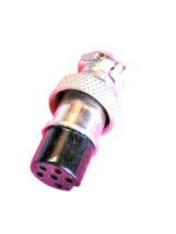 6 Pin FEMALE Round Microphone Connector Kenwood Icom Yaesu Alinco - $3.82