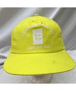 trucker hat baseball Cap Vintage Snapback Cavalier Bean Company ND Neon ... - $56.12 CAD