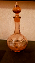 Pink Depression Glass Decanter  in excellent condition - $149.39