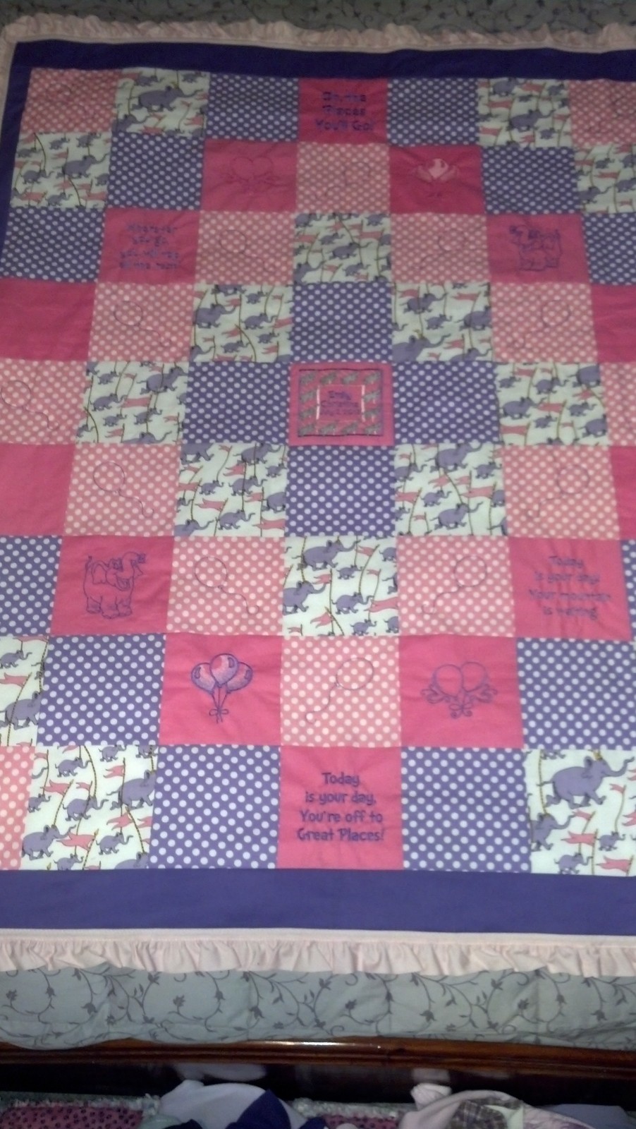 Personalized Custom Baby Quilt - $150.00