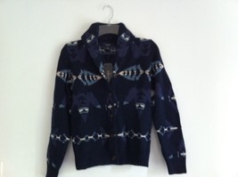 Ladies Chaps Southwestern Shawl Collar Cardigan Sweater XS - $36.99