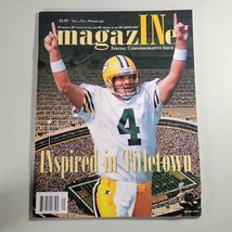 Brett Favre Magazine Titletown Tribute Vol 1 Winter 1997 Green Bay Packers - £7.05 GBP