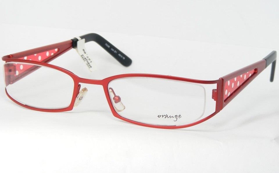 orange by MO MODA OPTICA 7008 R1 RED EYEGLASSES GLASSES FRAME 49-18-140 ... - $66.42