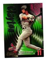 1998 Circa Thunder #158 Royce Clayton St. Louis Cardinals - £2.37 GBP
