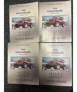 2007 Jeep Wrangler Service Atelier Réparation Atelier Manuel Set OEM - $4,306.37 MXN