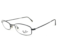 Ray- Ban Petite Eyeglasses Frames RB6026 2503 Black Oval Wire Rim 49-19-140 - £87.24 GBP