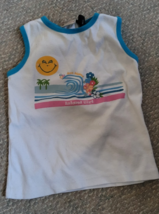 Toddler Girl Arizona Tank Top Size 6 Large Island Girl Flowers Sunshine ... - $4.99