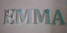 Custom Wood Letters-Nursery Décor- ANY NAME-We can co-ordinate with your... - £9.83 GBP