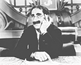 GROUCHO MARX POSTER 11X14 INCHES MARX BROTHERS DUCK SOUP RARE OOP 29X36 CM - £19.58 GBP