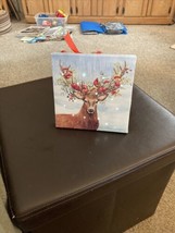 Small Picture Of Reindeer With Flashing Lights 6” - $6.80