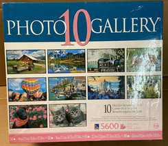 Photo Gallery 10 Puzzles 5600pcs Dogs n Cats and more - $18.29