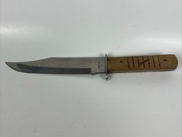 Original Bowie Knife Sabre No. 631 Stainless China Wood Handle - $222.70 MXN