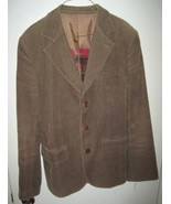 MEN&#39;S JUICY COUTURE Corduroy Blazer 3 Button Jacket Sz Medium - $47.85 CAD