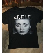 Adele 2016 Concert T Shirt Adult S Remedy Touring Black Short Sleeve 100... - $19.80