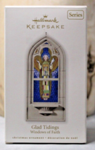 Hallmark Glad Tidings 1st Series Ornament nib Dove Church Windows of Faith 2010 - £5.42 GBP