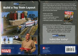 Build A Toy Train Layout Dvd Kent Johnson Kalmbach Media New - £11.95 GBP