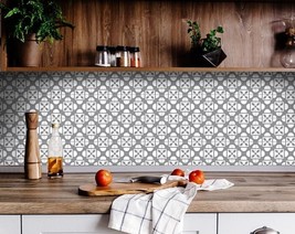 6" X 6" Light Gray And White Coli Peel And Stick Tiles - €79,79 EUR