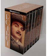 Agatha Christie&#39;s Hercule POIROT 6 VHS Box Set Acorn Media British Mystery - £23.60 GBP