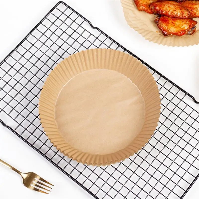House Home 50 Pcs Air Fryer Absorbent Paper Silicone A Special Paper Barbecue Ov - £22.38 GBP