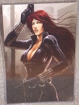 Avengers The Black Widow Glossy Print 11 x 17 In Hard Plastic Sleeve - $24.99