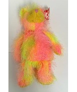 Beanie Babies Punkies Rainbow Stuffed Plushie Teddy Bear - $9.89