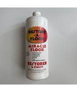 Restore A Floor Miracle Finish 32 oz Wood Polish Hard Wax Seen On TV 75%... - $38.41 CAD