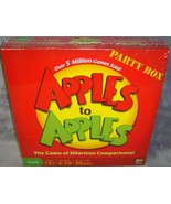 New•!Mattel•Apples to Apples•Party Box•Family•The Game of Hilarious Comp... - £17.74 GBP