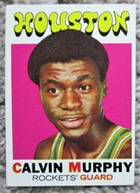 1971 Topps Basketball Calvin Murphy #58 Houston Rockets (Hof) Nrmt - Mt - £10.69 GBP