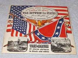 Sawyer&#39;s View Master Reel Set B790 War Between the States Civil War - $49.95