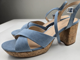 Kenneth Cole REACTION Women&#39;s Reeva Platform Heeled Sandal, size 11 Med - $44.55
