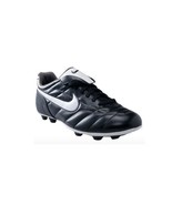 KIDS JR NIKE TIEMPO NATURAL VT BOYS SOCCER CLEATS SHOES BLACK NEW $52 011 - £27.37 GBP