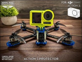 DJI Osmo Action 4 or 3 Protector and GoPro Mount For FPV - Choose From 9 Colors - £19.98 GBP