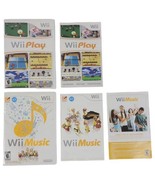 Nintendo Wii Play &amp; Wii Music Games - £4.28 GBP