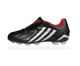 Boys Kids Youth Adidas Ps Hg J Soccer Cleats Shoes Black/Red New $45 Size 6 - £23.96 GBP