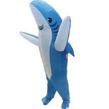 Unisex Adults Inflatable Shark Halloween Funny Blow up Cosplay Party Cos... - £34.02 GBP