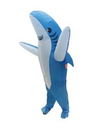 Unisex Adults Inflatable Shark Halloween Funny Blow up Cosplay Party Cos... - $42.56