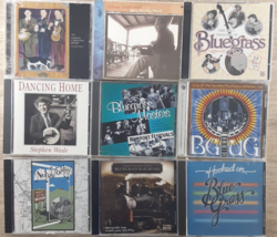 Bluegrass CD lot of 9 Jorma Kaukonen Stephen Wade North Carolina Banjo - £15.71 GBP