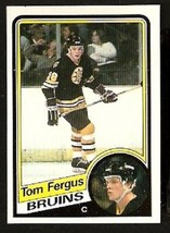 Boston Bruins Tom Fergus 1984 Topps # 3 Nr Mt - £0.37 GBP