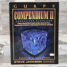 GURPS Compendium II Combat Campaigns RPG TPB Sean Punch Book 6522 Jackson Games - £14.23 GBP