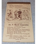Marsh Advertising Calander Pad March 1946 J.R. Williams Cartoon Cover - €5,08 EUR