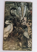 wall plaque decor Arthur Rackham But who has one image ALICE in wonderland FLAW - £11.96 GBP