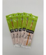 Dixon Pencils 8 Pack #2 HB Real Wood with Eraser Standard Number 2 (Lot ... - $4.45