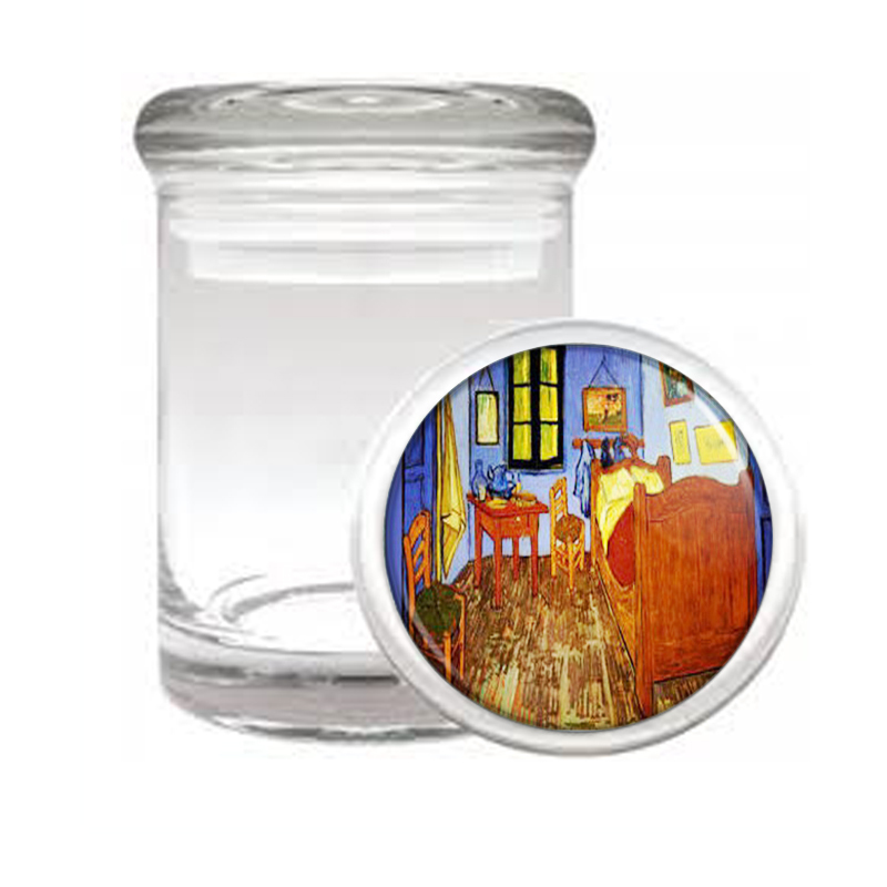 Vincent Van Gogh Bedroom Arles Medical Glass Jar 163