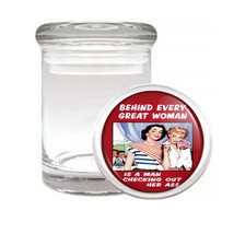 Behind Every Good Woman Sexy Medical Glass Jar 379 - $14.48